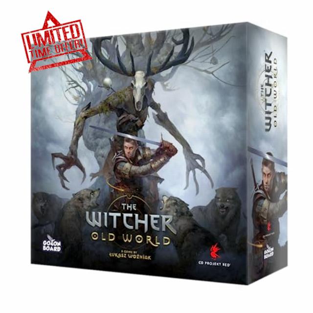 Go On Board | The Witcher: Old World | Board Game | Ages 14+ | 1-5 Players | 90-150 Minutes Playing Time