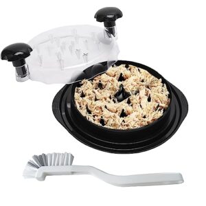 Chicken Breast Shredder Tool with Handles Meat Shredder (Black)