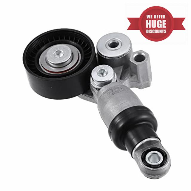X AUTOHAUX Automatic Belt Tensioner Pulley Assembly PE03-15-980C for Mazda