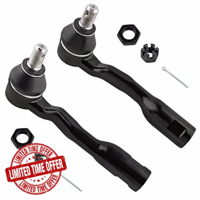 YMAUGP Left & Right Outer Tie Rod End ES80382 & ES80381 Fits 2003-2007 For Toyota Sequoia