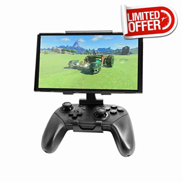 EJGAME Adjustable Mount Clip for Switch Official Pro Controller
