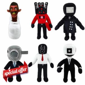 Skibidi Toilet Plush Toys