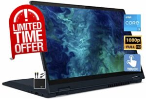 Lenovo 2022 Newest Flex 5i 14" FHD Touchscreen 2-in-1 Laptop Computer