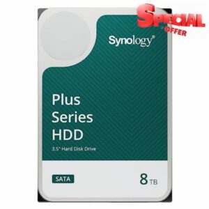Synology HAT3300 8TB Plus Series SATA HDD 3.5" (HAT3300-8T)