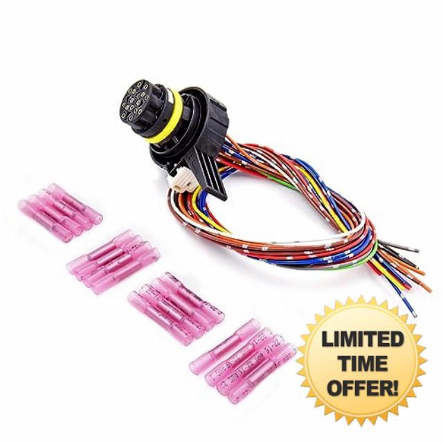 Transmission Repair Wiring Harness Kit Compatible with 6L80E 6L90E 6R60 6R80 6R75 Replaces # 1292813