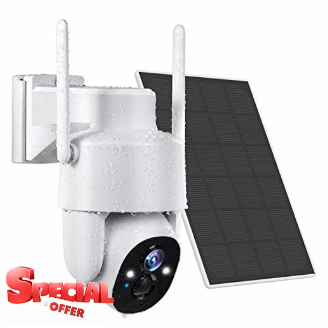 Solar Security Cameras Wireless Outdoor