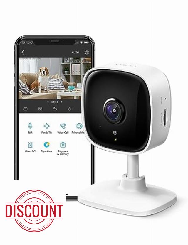 RIIMUHIR TP-Link Tapo Smart Home Security WiFi Camera
