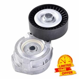 ADIGARAUTO 38176 Automatic Belt Tensioner w/Pully Compatible with 2001-2010 Chrysler PT Cruiser 2003-2005 Dodge Neon SRT-4 [For L4 2.4L]