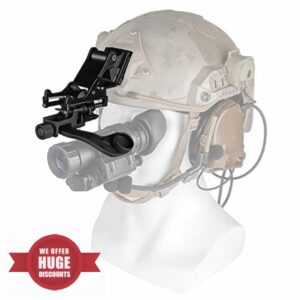 SPINA OPTICS PVS 14 Mount Night Vision Goggles NVG Mount Dovetail J Arm Rhino Mount +Helmets Mounting Bracket for Rhino NVG PVS-14/PVS-7