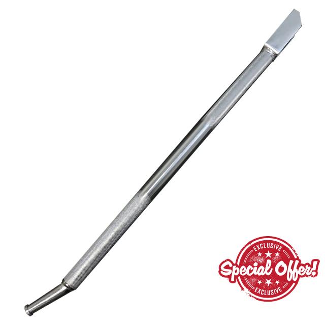Boxer Chrome Combination Winch Bar with Rounded Head