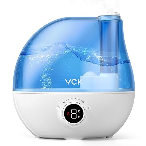 VCK 2.3L Ultrasonic Cool Mist Humidifier with 3 Adjustable Mist Levels