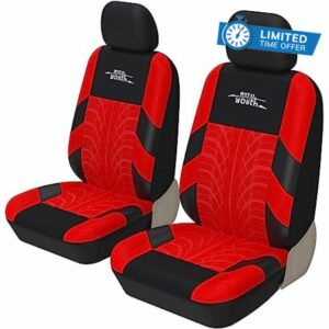 AUTOYOUTH Car Seat Covers for Front Seats Low Back Seat Cover Breathable Washable Mesh Universal Fit Cars