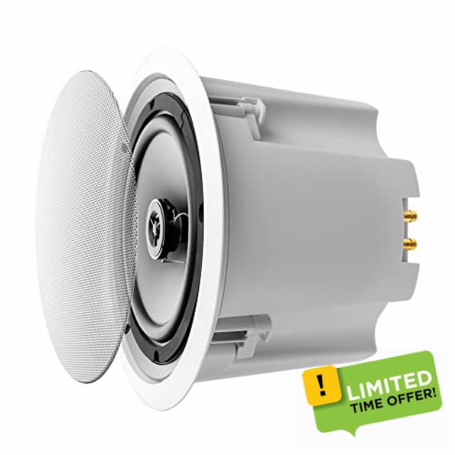 OSD 6.5" Ceiling Speaker w/Backcan 100W / Commercial 70V Tap