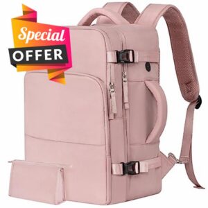 Rinist Travel Backpack for Women Men