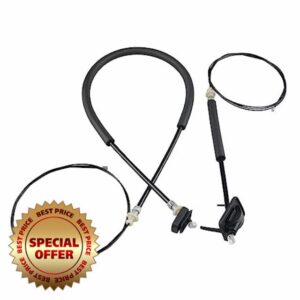 WMPHE Power Sliding Door Cable Kit Compatible with 2011-2020 Honda Odyssey 3.5L 3471CC V6 SOHC Replacement for 72546-TK8-A01 72546TK8A01 without Motor Rear Left or Right Side