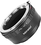 NEEWER Mount Lens Adapter Manual Focus Ring Compatible with Canon EF/EF-S Lens to Sony E Mount Ca...