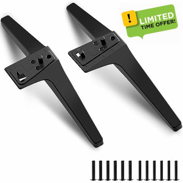 60 65 Inch TV Stand for LG TV Legs 60UJ6200 60UJ6300 60UK6200 60UM6950 60UN7300 65UJ6300 65UJ6320 65UJ6540 65UK6200 65UK6500 65UK6500PLA 65UM7300 65UN7300 Replacement Legs for LG TV with Screws