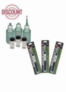 Sluice Monkey(3 3oz Sniffer Bottles (3) Glass Vials (3) Black Sand Magnets for Your Gold Panning.