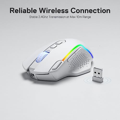45-Hour Durable Power Capacity and RGB Backlit for PC/Mac/Laptop