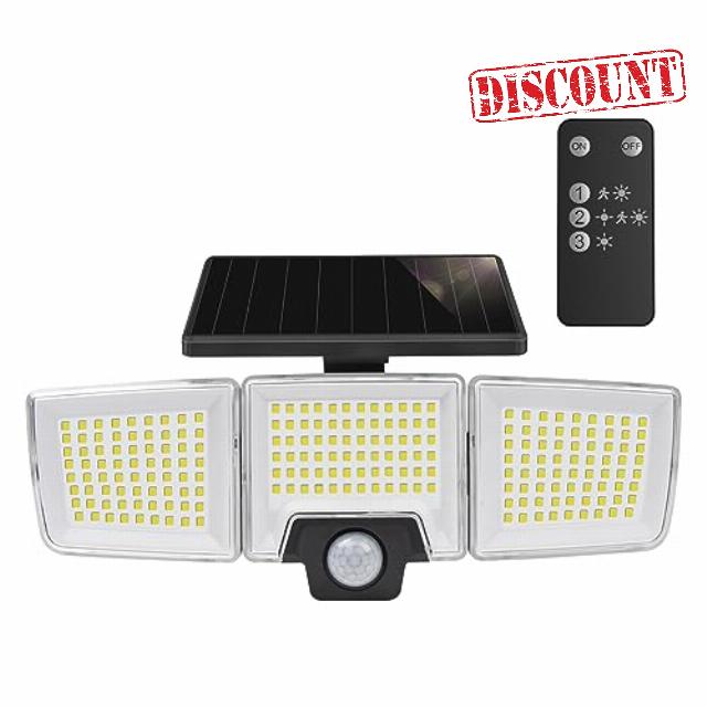 MustWin Solar Motion Sensor Lights Outdoor