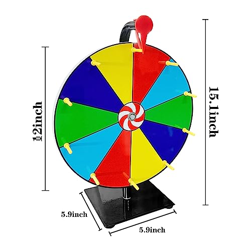 10 Solts Colors Lucky-Win Wheel Game Party Win Wheel Game Supplies