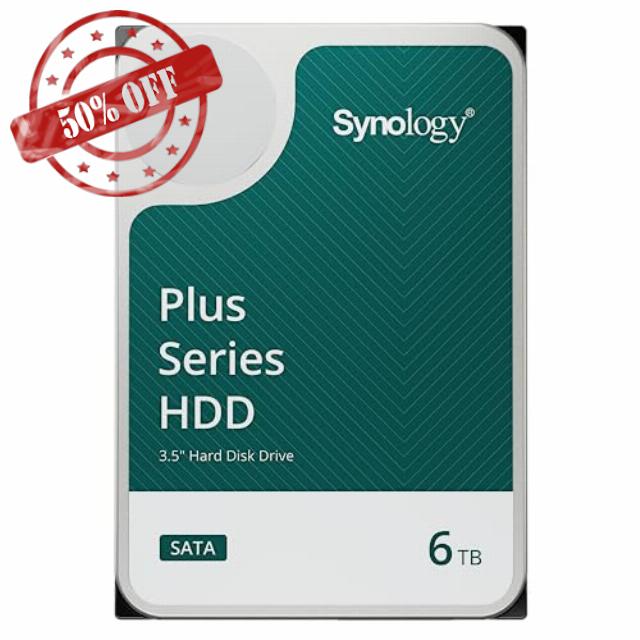 Synology HAT3300 6TB Plus Series SATA HDD 3.5" (HAT3300-6T)