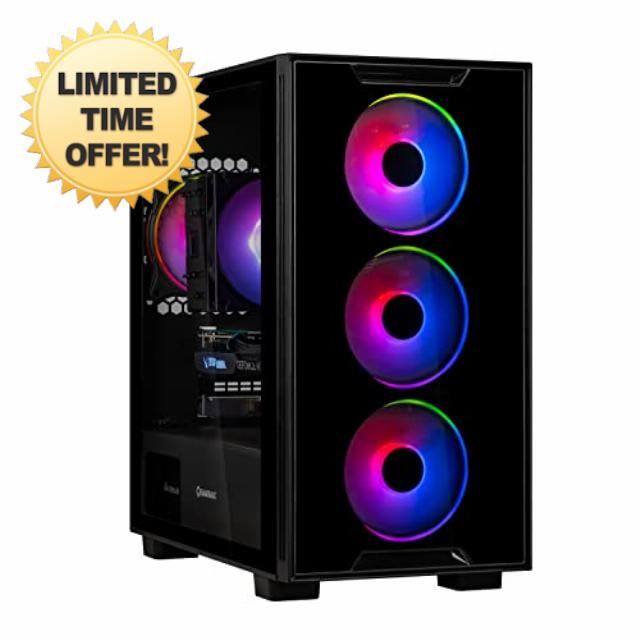 SCAN | Aurum Gaming PC - Intel Core i5-12400F / RTX 4070 / 16GB 3600MHZ / 1TB M.2 SSD/RGB Air Cooler/WIFI/Windows 11 + 1x Month GamePass Ultimate