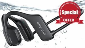 BEARTAIN Bone Conduction Headphones Swimming Headphones IP68 Waterproof Wireless Bluetooth earphones Open Ear Sports Headset with MP3 Player Headphones for Swimming