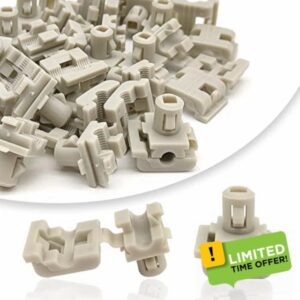 20Pcs Door Lock Rod Clips Tailgate Handle Rod Retainer Compatible with Buick Cadillac Chevrolet 16629990 16675980