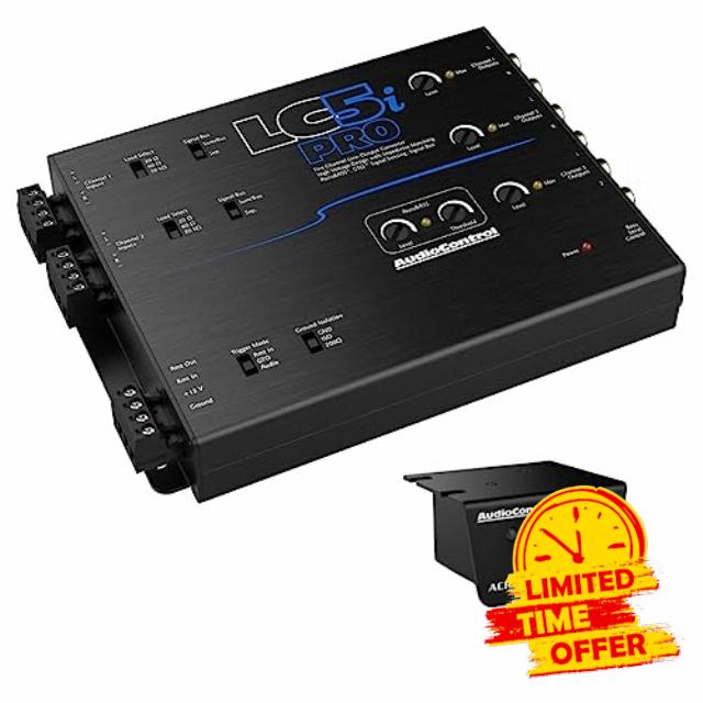 AudioControl LC5iPRO 5-Channel Line Out Converter with AccuBASS