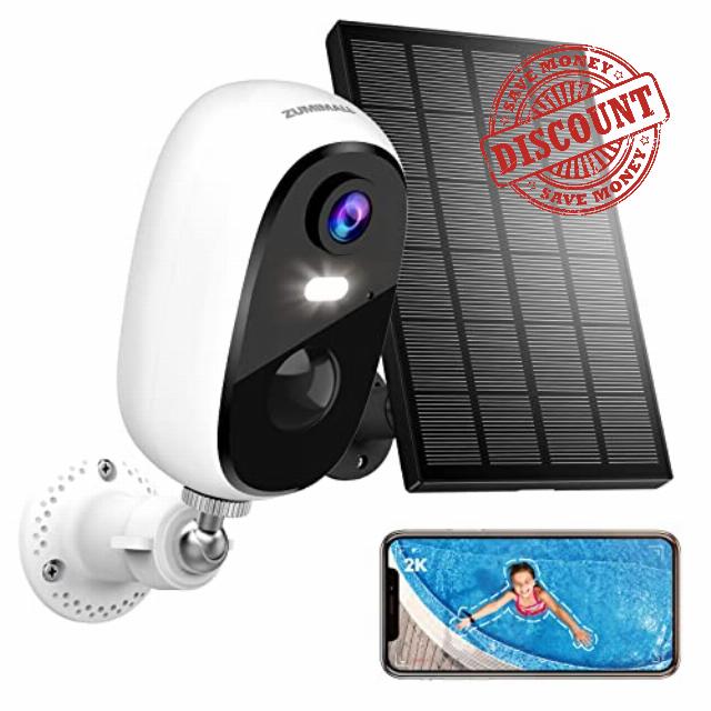 ZUMIMALL Security Cameras Wireless Outdoor