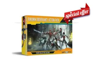 Infinity: Nomads: Bakunin Observance Action Pack - Unpainted Miniature by Corvus Belli &ndash; Compatible with Infinity and Other Tabletop RPG TTRPG