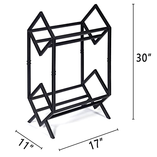 2 Tier Album Storage Rack for Vinyl Records
