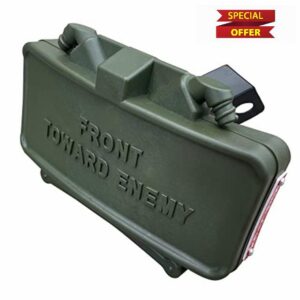 Claymore Hitch Cover Front Toward Enemy for for 2-Inch Standard Receivers - Durable