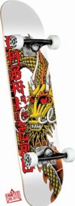 Powell Peralta Cab Ban This Skateboard Complete - White 8.25" x 31.95"
