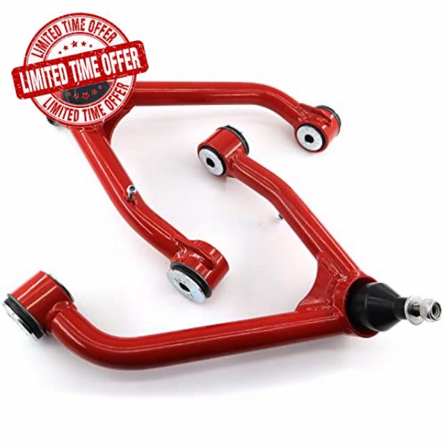 Front Upper Control Arms with Ball Joint Compatible with 2007-2018 Silverado 1500 GMC Sierra 1500/07-14 Yukon Tahoe Suburban