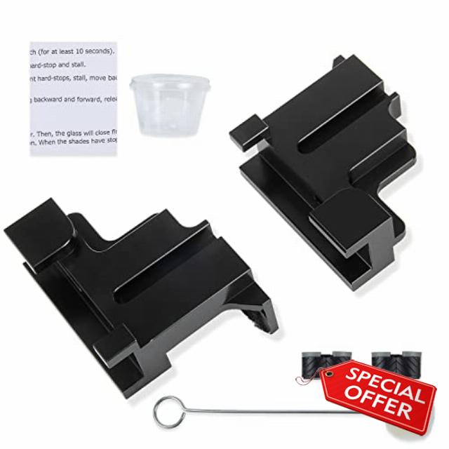 Wztepeng Sunroof Track Repair Kit Compatible with 2007-2014 Ford Edge 2007-2015 Lincoln MKX 2010-2018 Lincoln MKT Replace 7T4Z78502C06A&B 7T4Z78502C07A&B