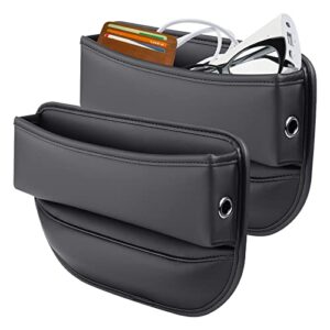 Premium Leather Car Seat Organizer