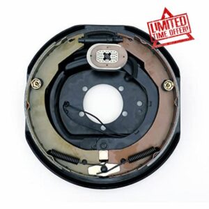 HICKS 12" x 2" Trailer Electric Brake Assembly Right Only for 5200 6000 7000 lb axles Axle Trailers