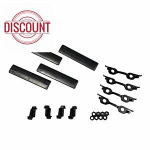 HUYILUN0104 4 Sets Roof Rack Removal Kits Clip Black Compatible with Toyota Rav4 4runner Lexus GX460 GX470 LX570