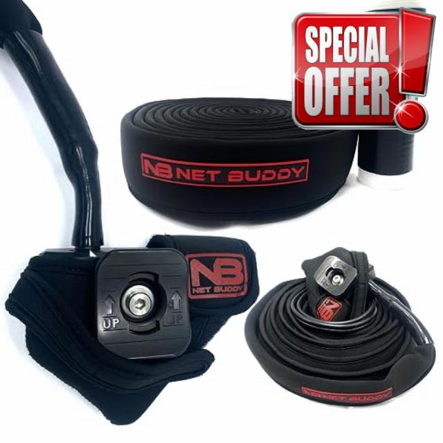 Transducer Cable Protector Sleeve with Flexible Rubber Cable Saver for Forward Facing Sonar