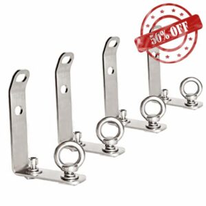 SUYING Load Stops Replacement T-Slot Truck Cross Bar (4 Pack) 304 Stainless Steel Material Quality for Ladder Firewood Skis Snowboard Kayak Rooftop Racks