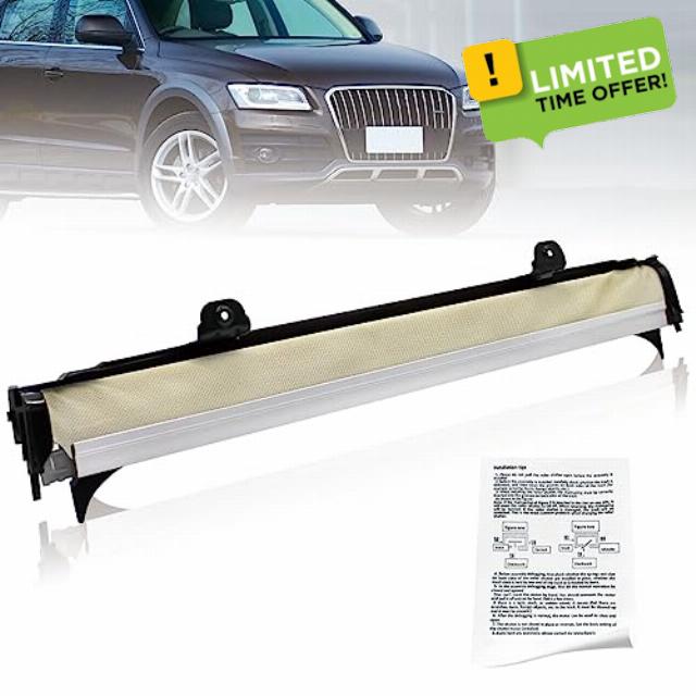 Upgraded Panoramic Sunroof Sunshade Shade Curtain Cover for VW Jetta Golf Tiguan Audi Q5 1K9877307B-Beige