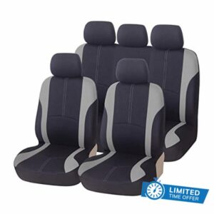 AICEL 9 Piece Car Seat Covers Full Set