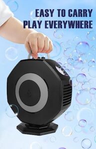 360&deg; Automatic Ratation Bubble Maker for Indoor Outdoor Birthday Party Wedding