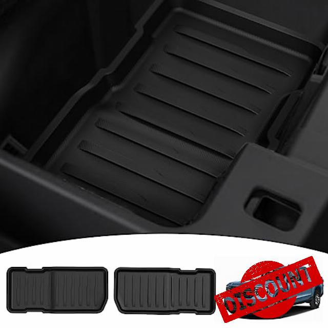 Mabett Under Seat Storage Mats for Ford Maverick Gasoline 2022-2023 Accessories(not fit Hybrid)