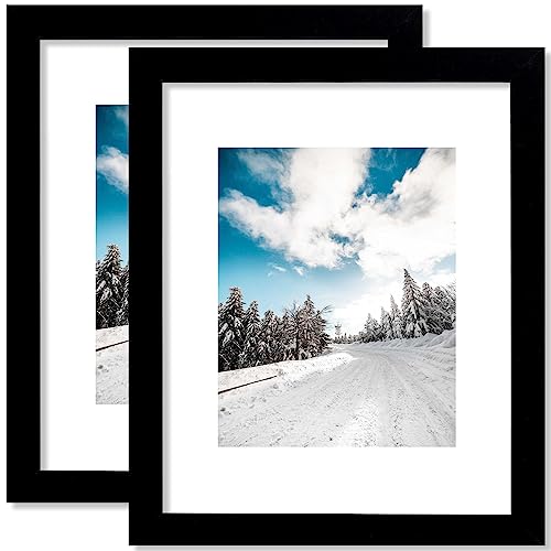 Made of High Definition Transparent Plastic for 5x7 with Mat or 8x10 Without Mat