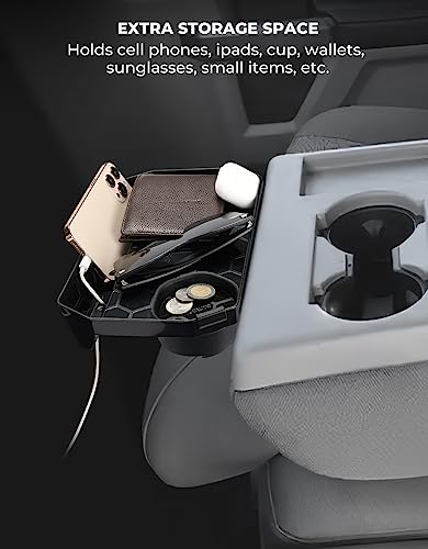 Jump Seat Console Storage Organizer Cup Holder