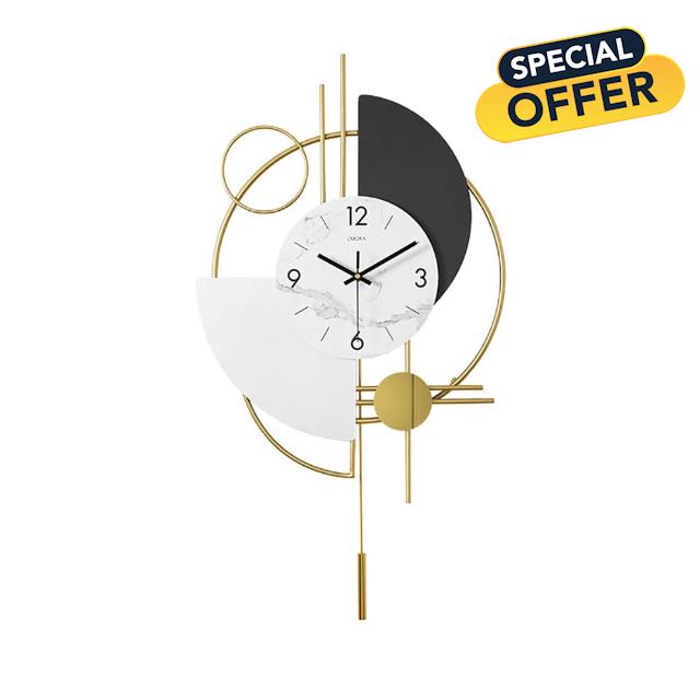 homary Modern Decorative Big Wall Clock
