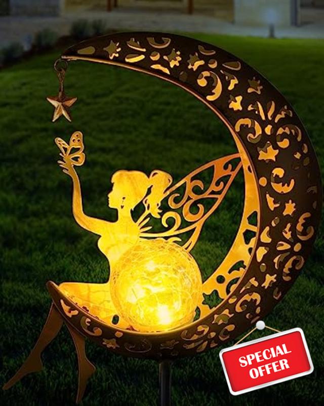 Vuees Fairy Solar Light Garden Decor